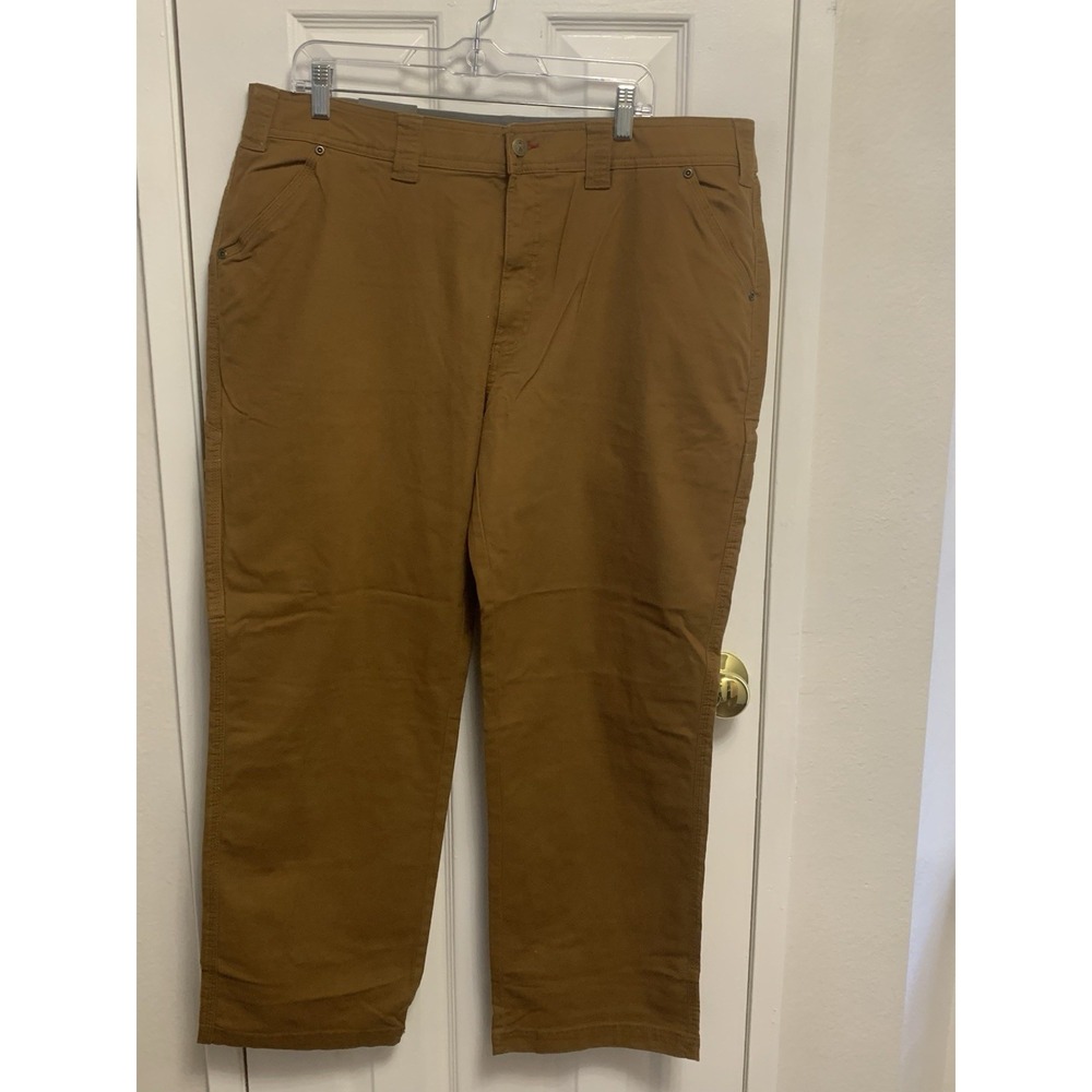 NWT Coleman Men's Durable Canvas Tear Resistant Utility Pants Copper 40 x 30